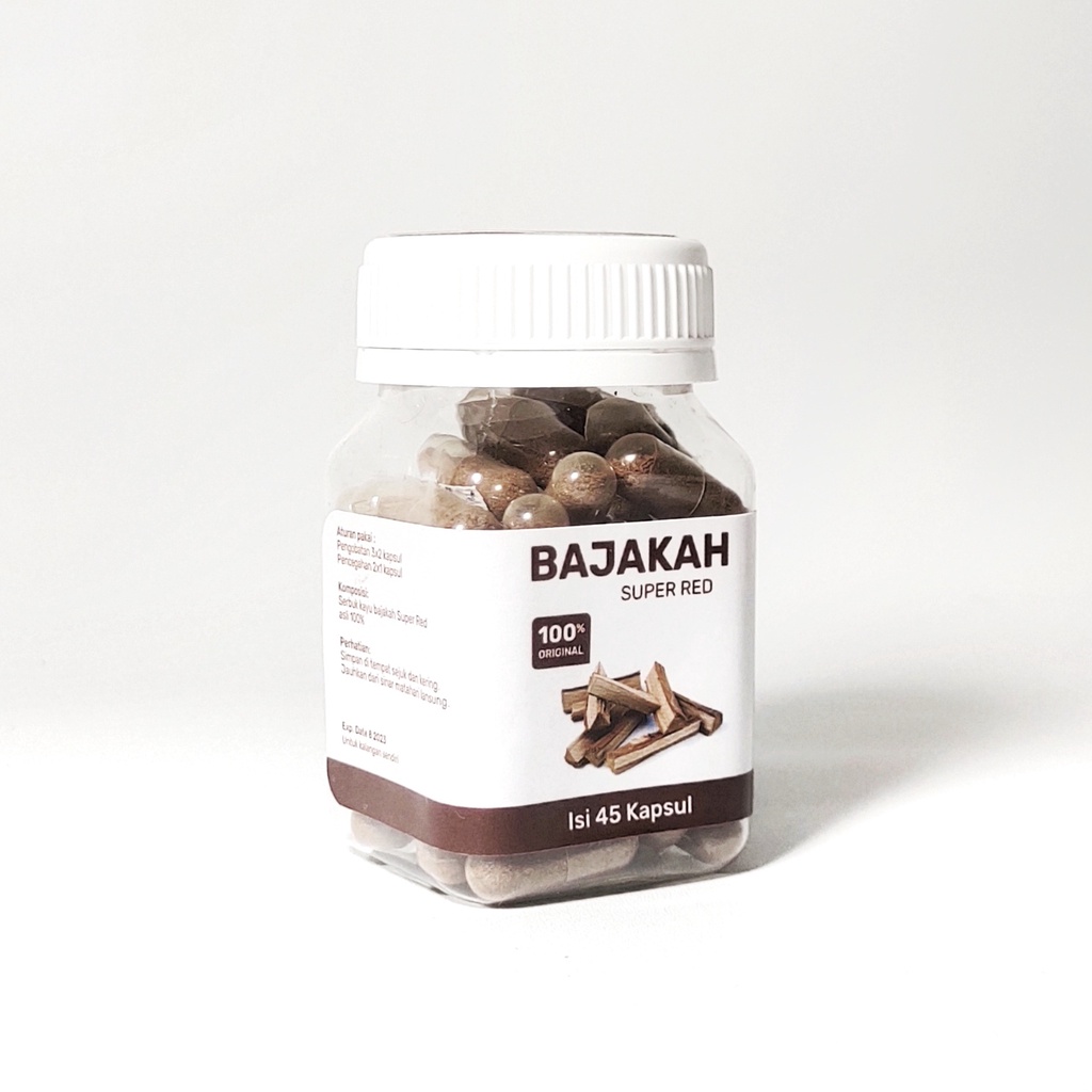 Kapsul Bajakah Arabina Obat Kolesterol Asam Urat Lambung Diabetes Basah Kering Kista Kanker Payudara Ginjal Maag Kronis Herbal Paling Ampuh Super Merah Kalalawit Asli Kalimantan Original-45 kapsul