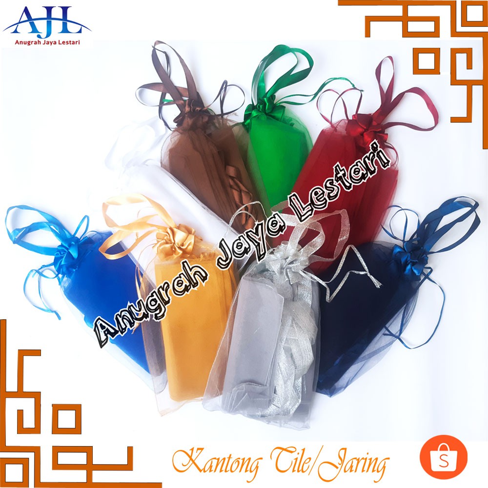Jual Tas Tile/ Sarung Tile/ Tas Jaring Yasin Majmu 26x16 cm