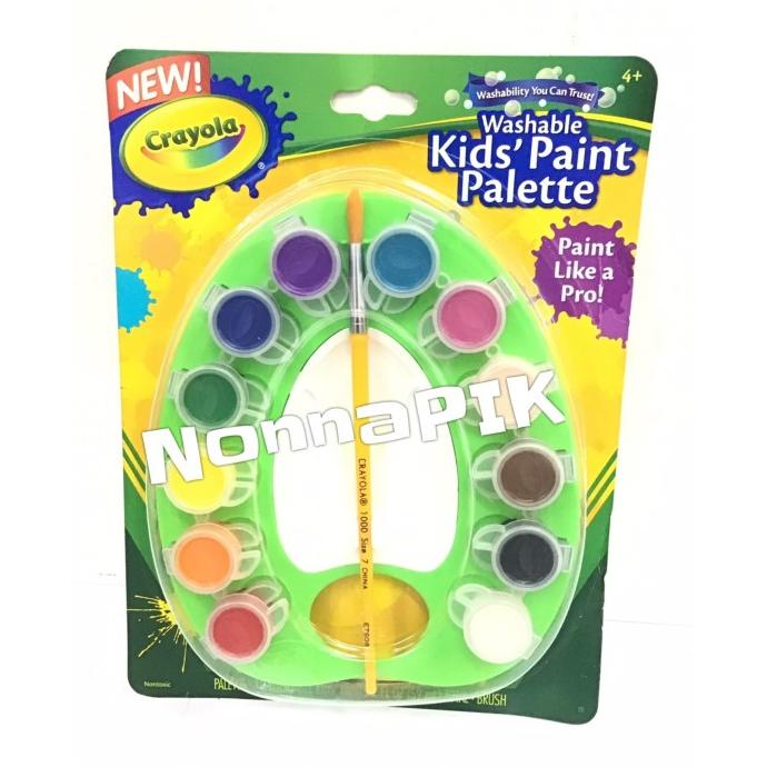 

PROMO Crayola Kids Washable Paint Pallet/CAT AKRILIK SET/CAT AKRILIK SET 24 WARNA/CAT AKRILIK PASTEL/CAT AIR/CAT AIR LUKIS SET/CAT AIR GIOTTO/KUAS LUKIS 1 SET/KUAS LUKIS KECIL/KUAS LUKIS LENGKAP/KANVAS LUKIS/KANVAS LUKIS SKETSA/KANVAS LUKIS MINI/KANVAS