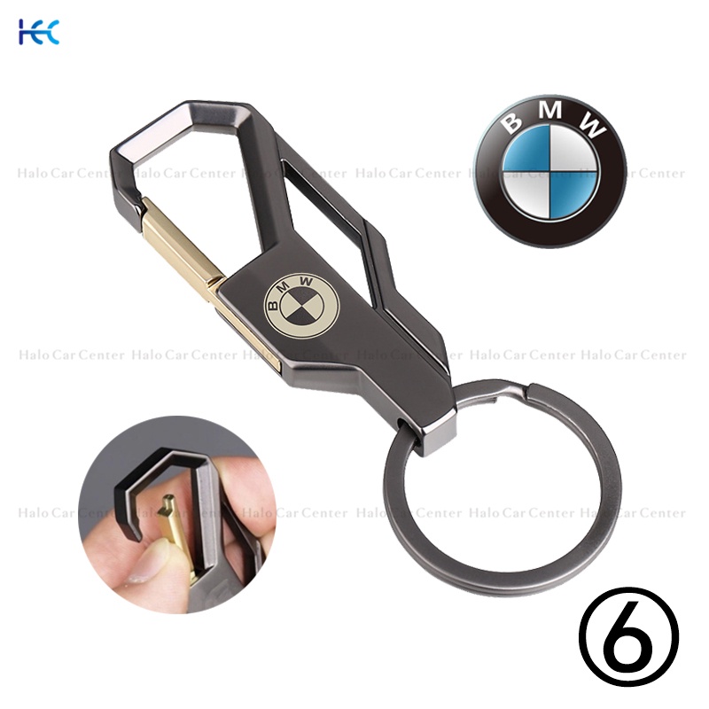 【Ready Stock】Alloy Metal Logo Motorcycle Keychain Car keychain SET for BMW