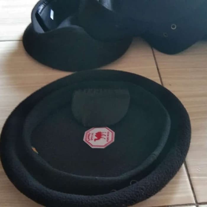 Promo Baret hitam semi camel