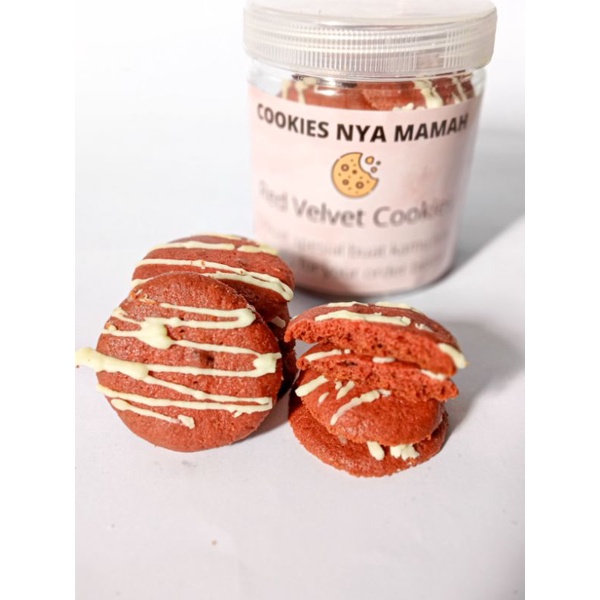 

Cookies Red Velvet with chocochips - Cookies nya Mamah - 200grm