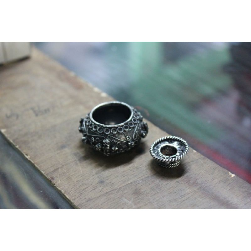 Mendak Selut Keris  Antik Warna Sangup Bahan Kuningan Asli