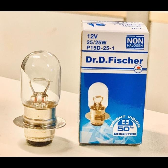 DR.D.FISCHER LAMPU MOTOR STANDAR MIO, BEAT, SUPRA 35W/35W rod14 Segera Dapatkan