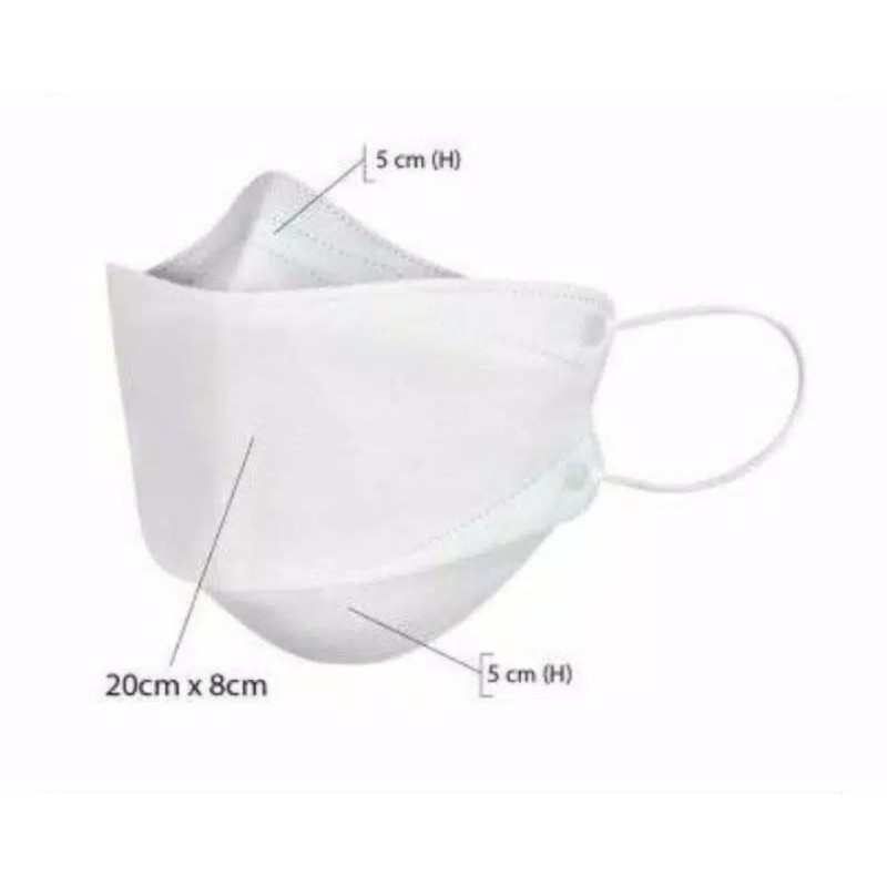 10 pcs MASKER KF94 MASKER 3D PROTECTIVE MASK 4 PLY KF 94 MASK