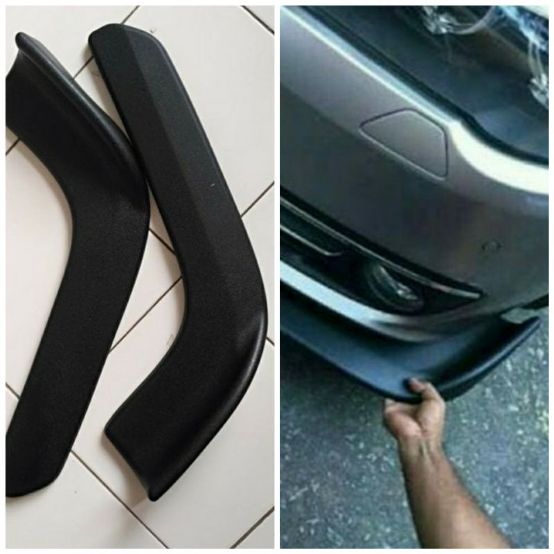 winglet Diffuser Lips Bemper Wide body D2 winglet A / For mobil  LUXIO