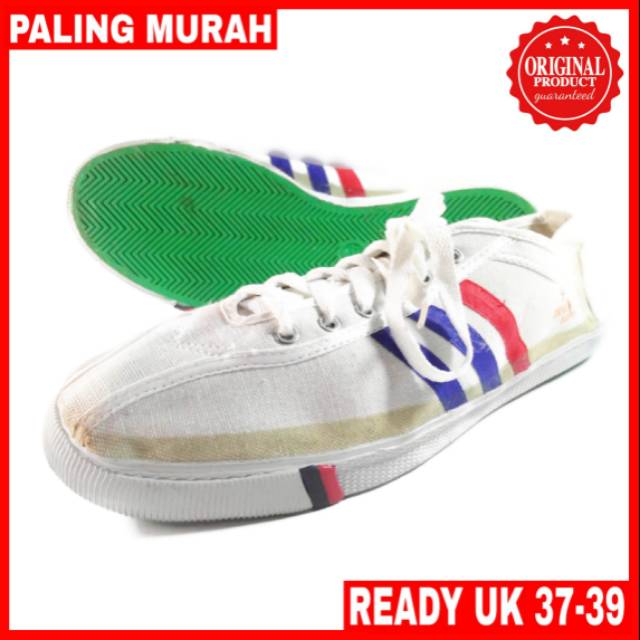 Sepatu Badminton Pria Dragonfly Strip Tiga ORI