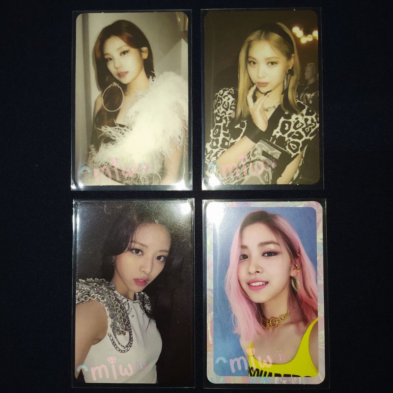 ITZY Photocard — Ryujin Yeji Yuna Icy RPC WF Black Guess Who