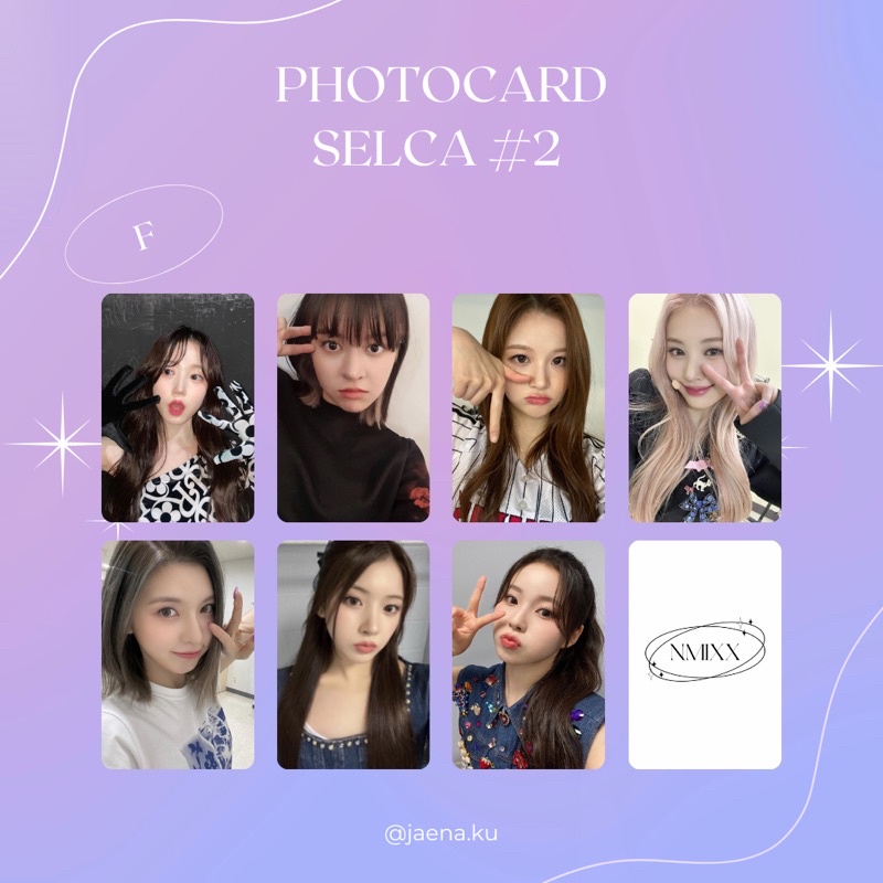 [NMIXX] PHOTOCARD SELCA #2 NMIXX ‼️BACA DESKRIPSI‼️