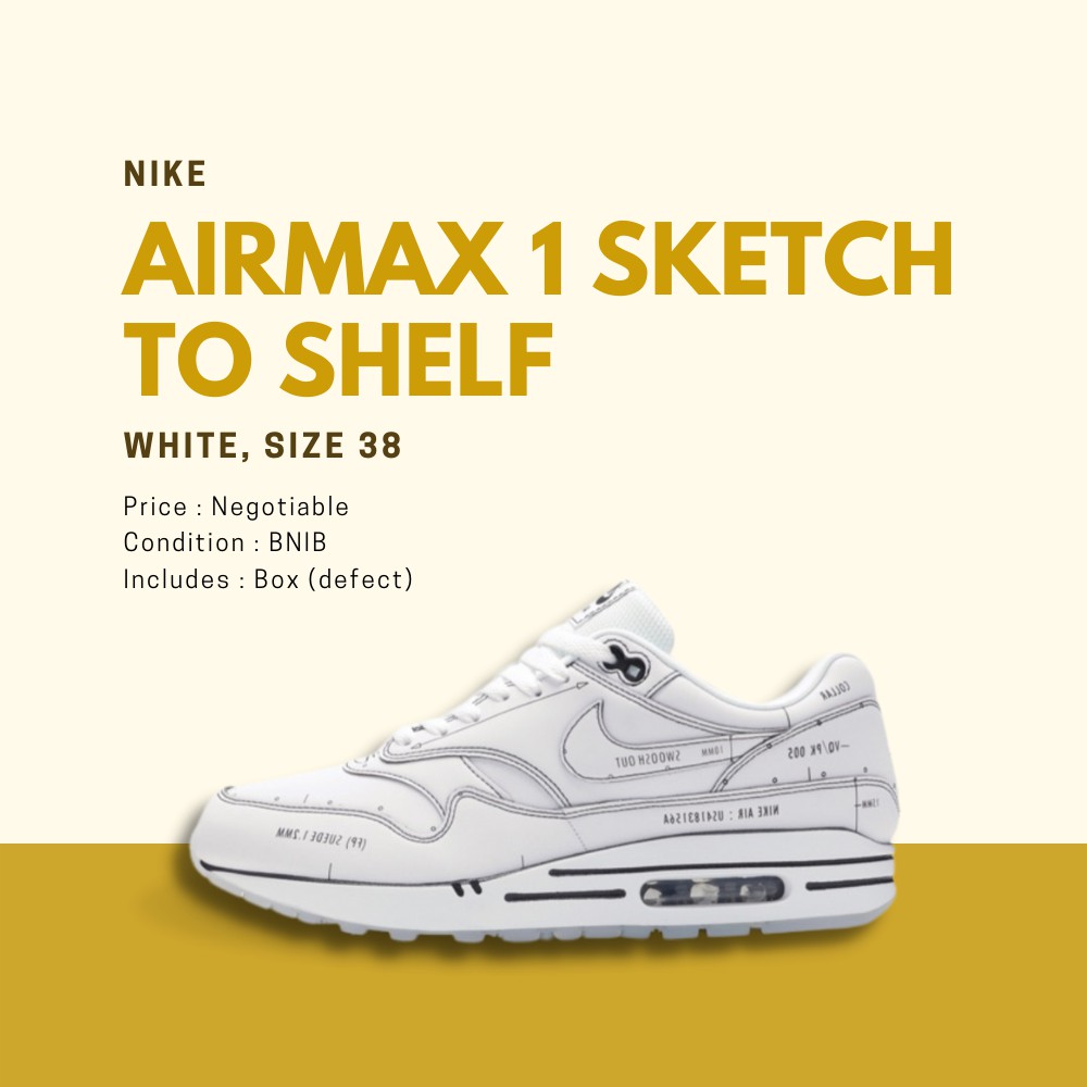 NIKE - Air Max 1 Sketch to Shelf