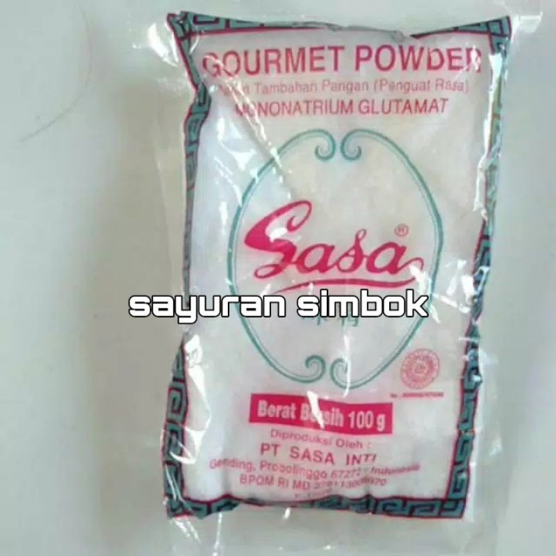 

Bumbu peyedap rasa sasa 100gram