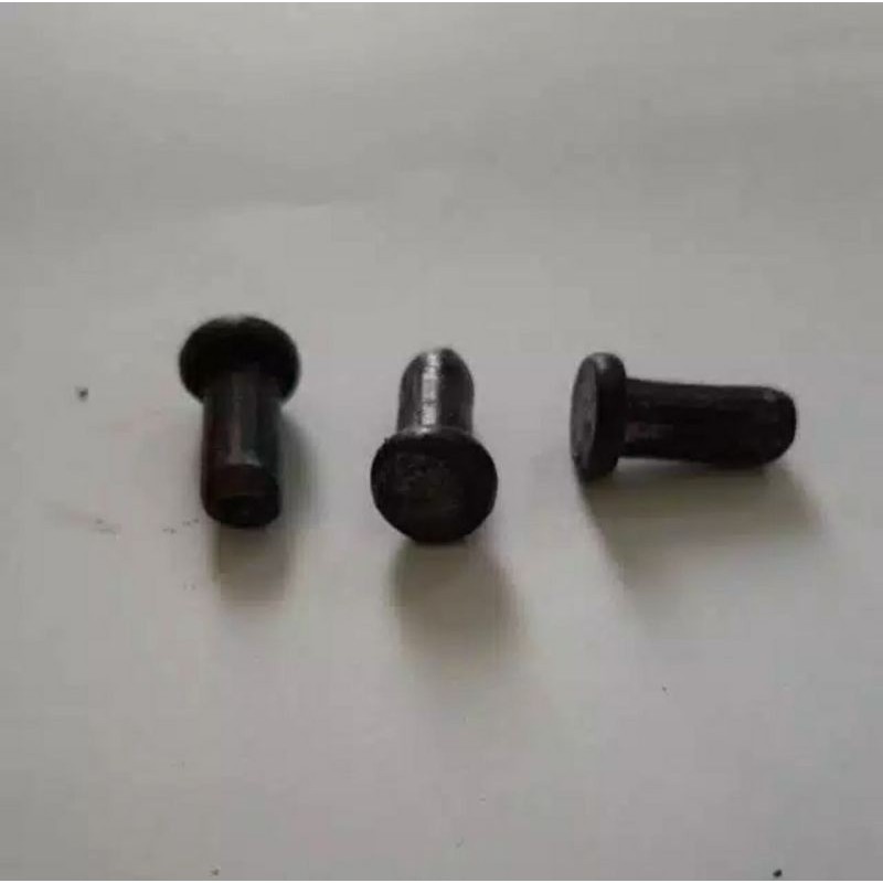 Paku Keling D. 6 mm Panjang 12 mm 14 mm 250 gram Pintu Folding Gate Harmonika Rolling Polding Get Sl