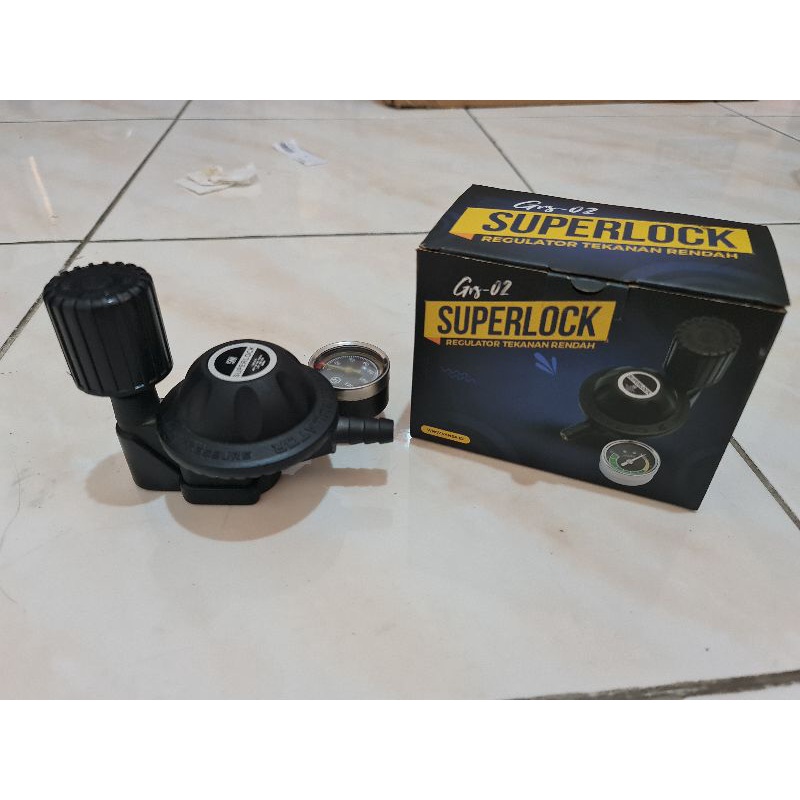 Regulator Superlock GRS 02. Kepala Gas Superlock 02 Gascomp