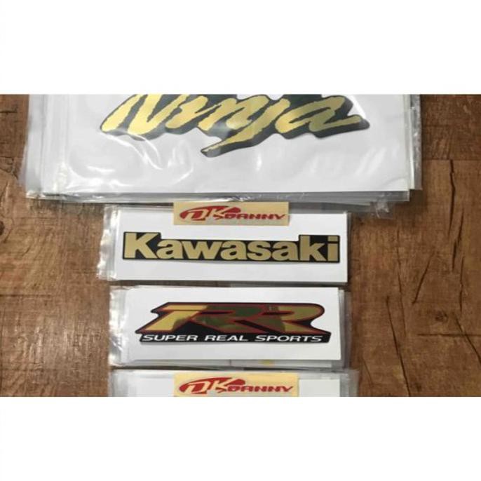 New Stiker set ninja rr old bodi hitam