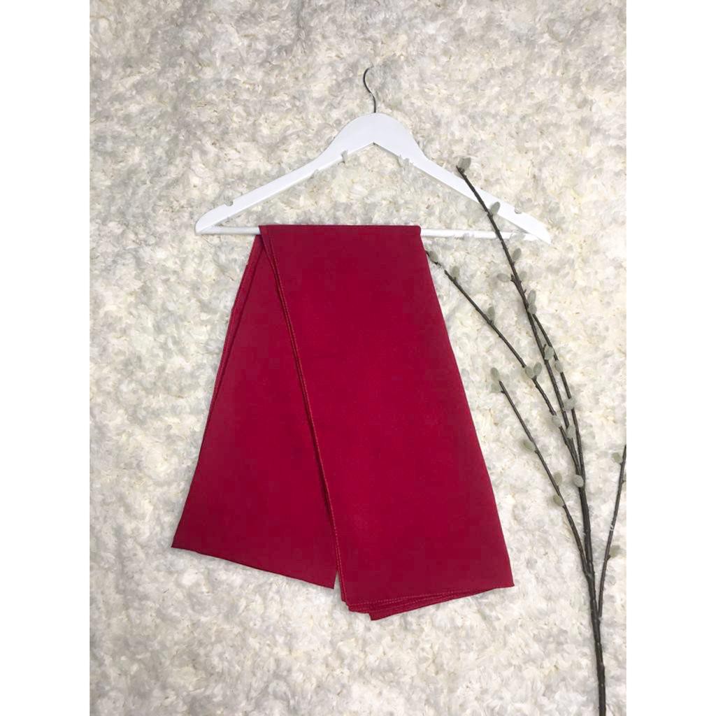 BIG SALE!! Pashmina Sabyan part 2 Diamond Italiano Premium 175x75 Grosir Hijab Kece Cantik-MAROON