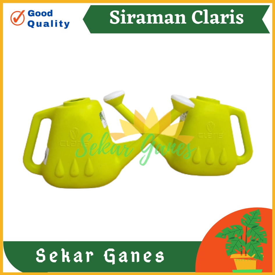 Claris 5953 1,3 Liter Pot Siram Siraman Alat Penyiram Tanaman Bunga Springtime Plastik Primavera 1,3 Liter Siraman Claris 5953 Gembor