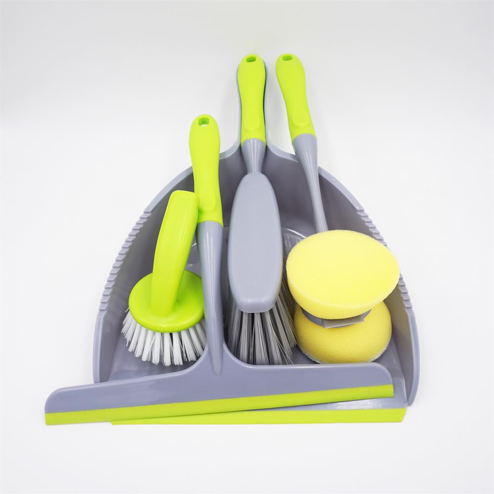 Cleaning Brush Set | Sikat,Dustpan, Wiper, Sponge | Alat Pembersih