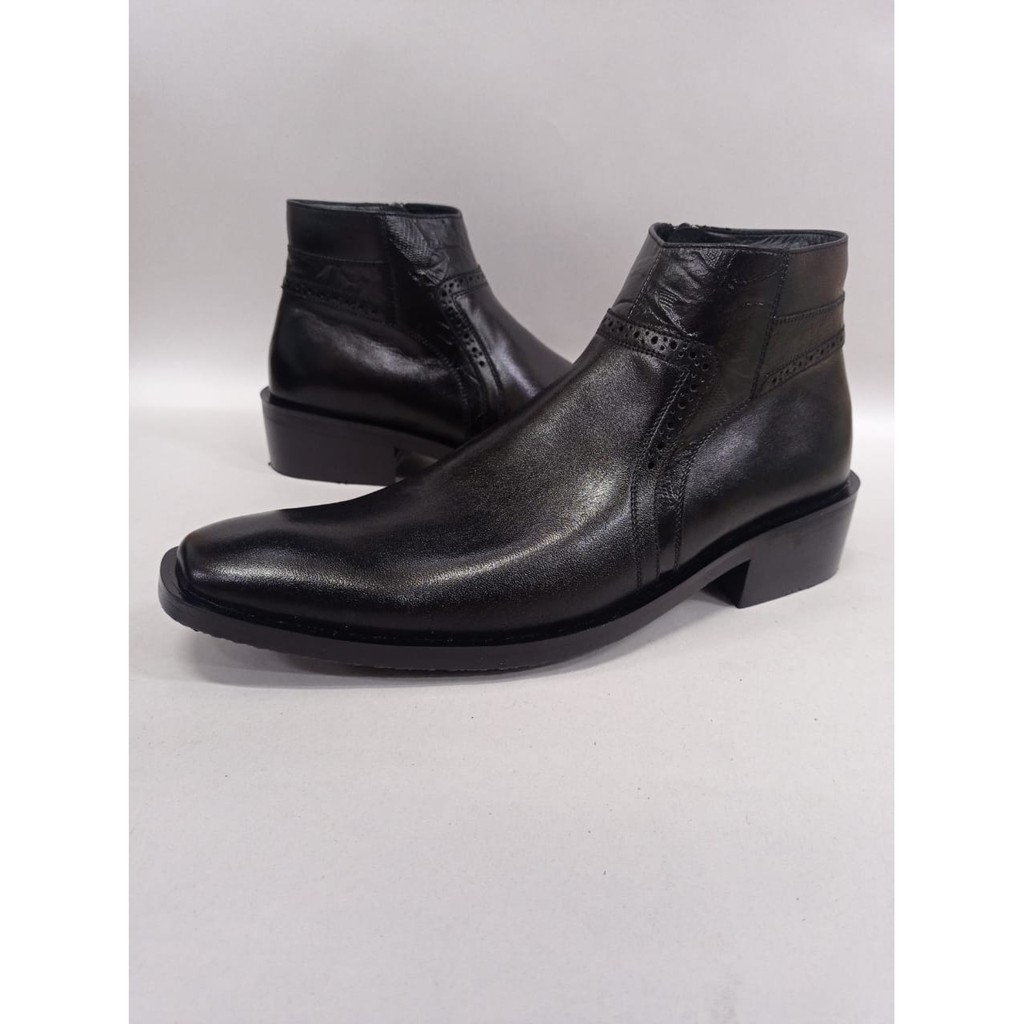 Sepatu Boots Formal SIN LIE SENG Kulit Asli 2861