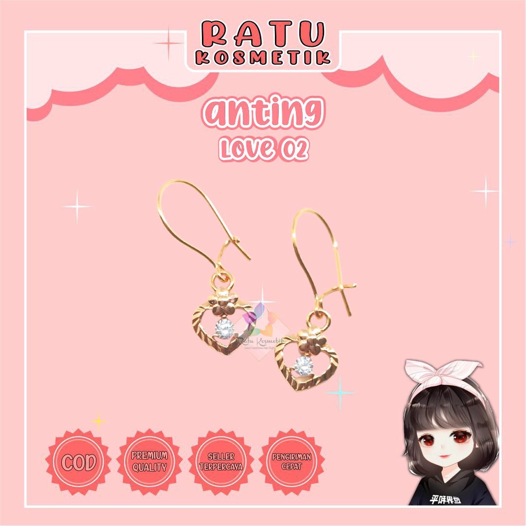 ❤ RATU ❤ Anting Xuping Fashion Korea Wanita Dewasa