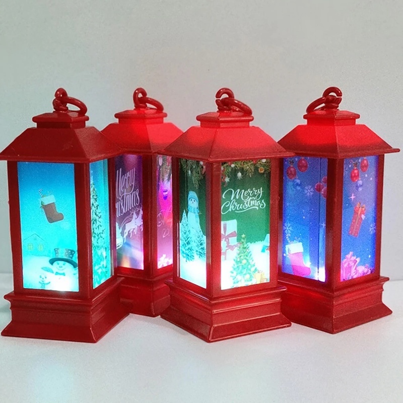 LED Christmas Lantern Candle Lamp/ Christmas Tree Hanging Ornaments