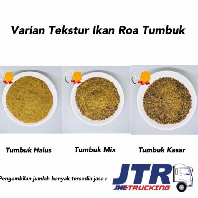 

Makanan Kering | Ikan Roa Tumbuk 500Gr ( Halus, Mix, Kasar ) | Makanan & Minuman | Makanan Ringan