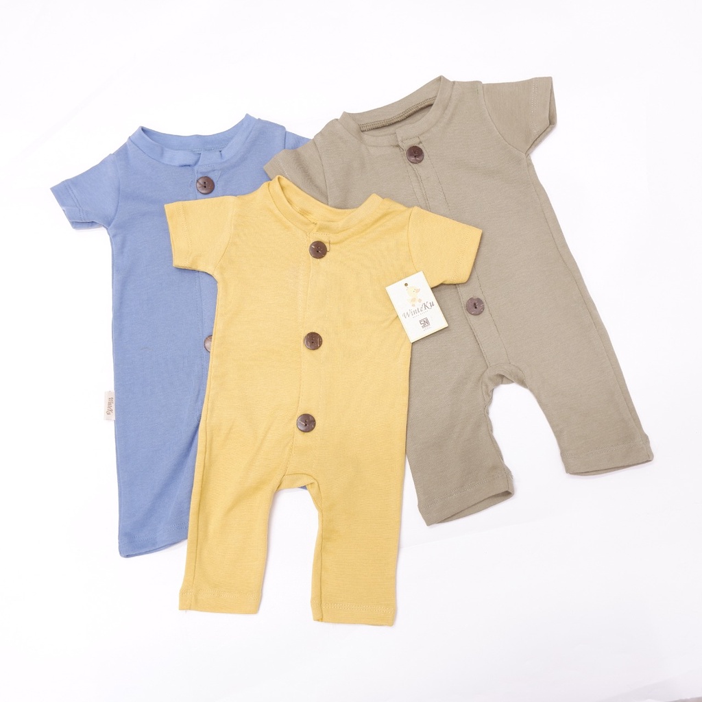 WINTEKU ROMPER Jungle Basic Button