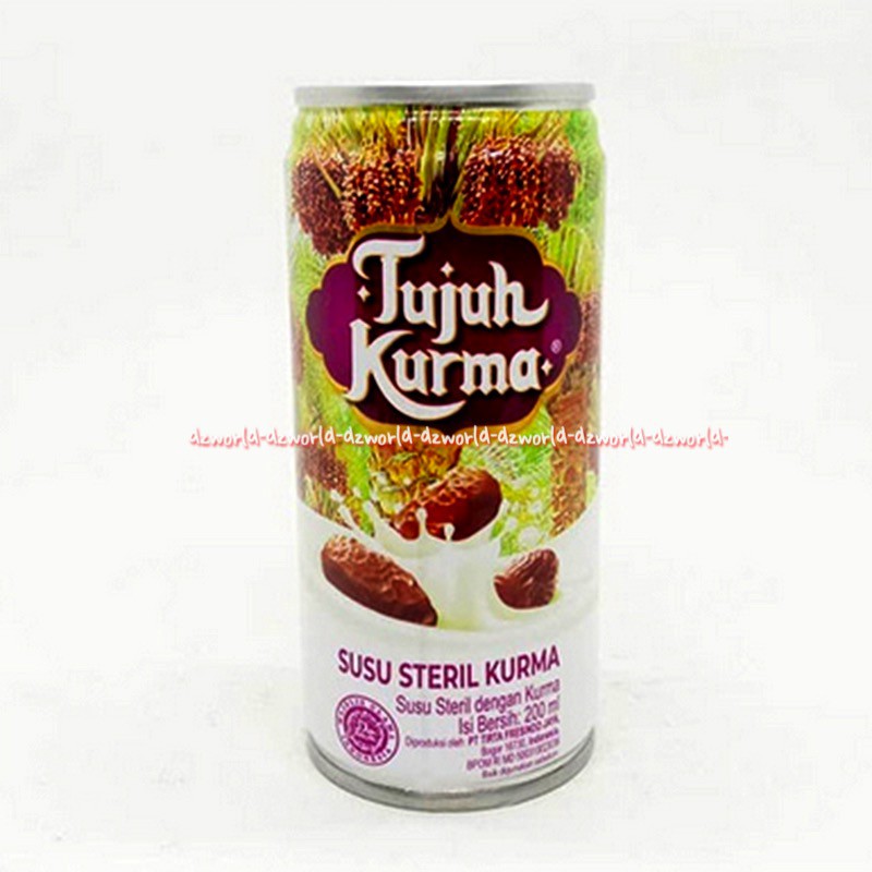 Tujuh Kurma Susu Steril 200ml Susu UHT Untuk Daya Tahan Tubuh Vitamin 7kurma