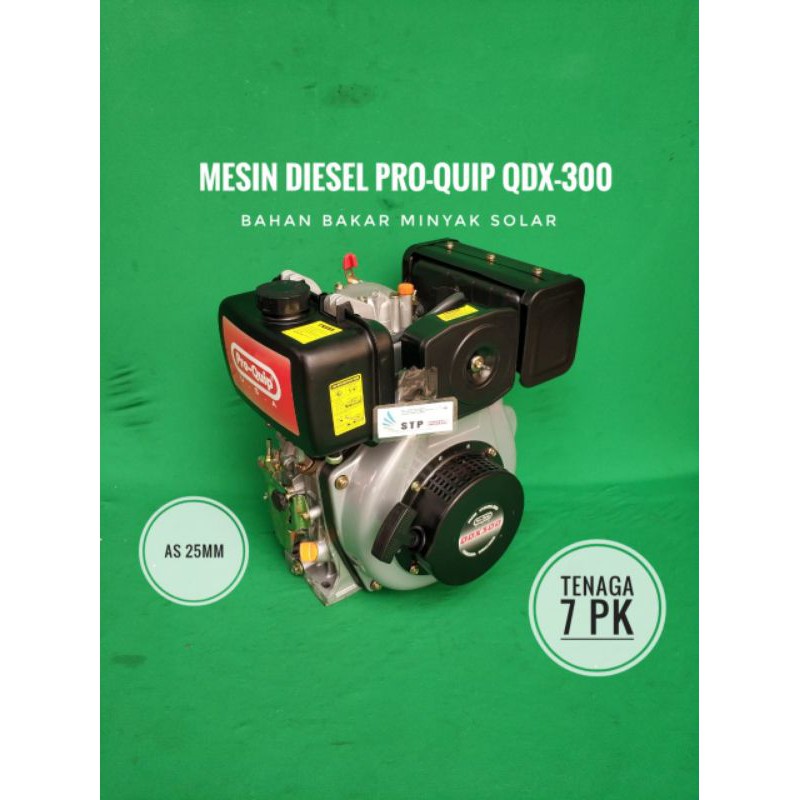 MESIN DIESEL PRO-QUIP QDX-300 (7 PK )