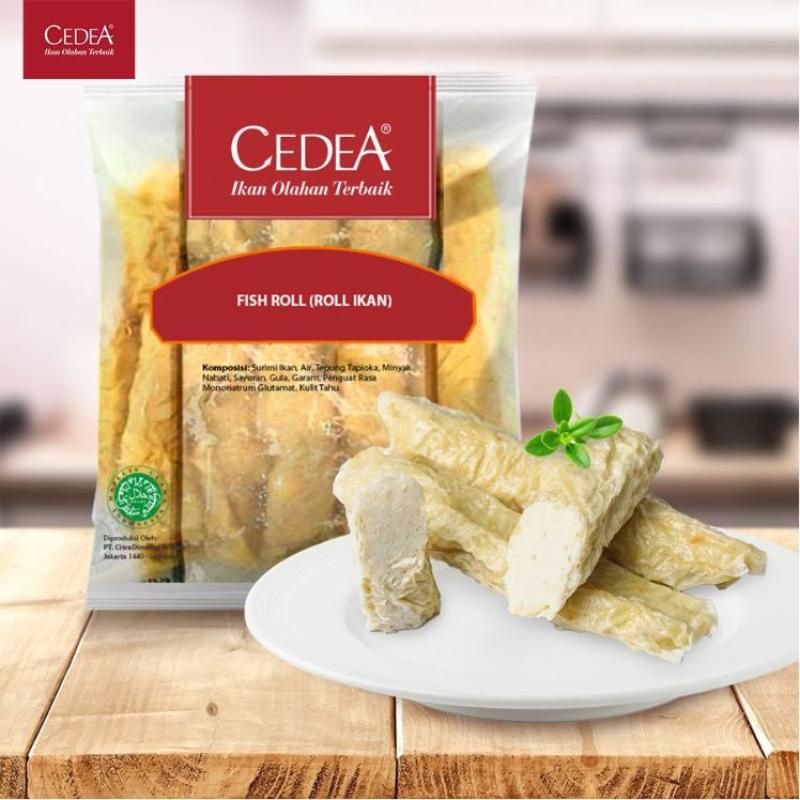 

Cedea Fish Roll 250gr Steam boat sate fish roll Frozen Food