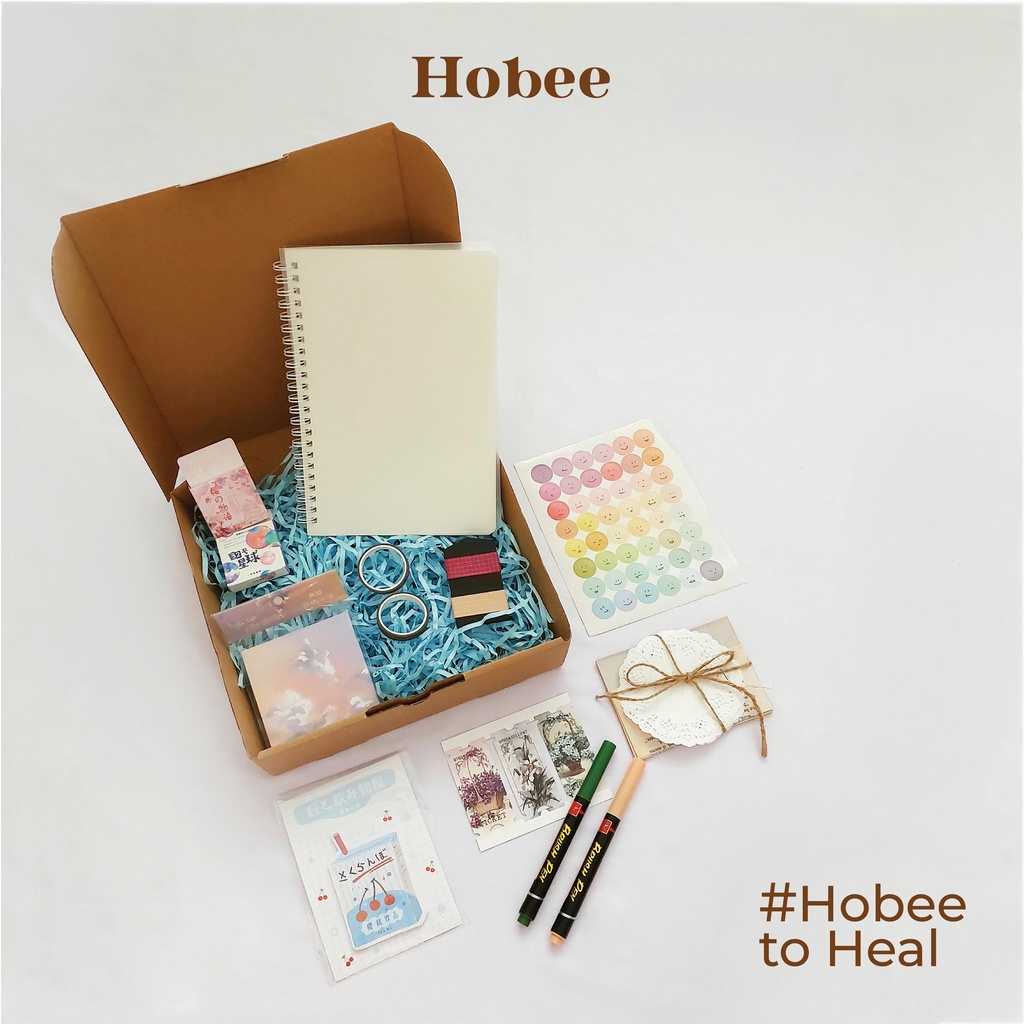 

Journal Kit Aesthetic Pastel Cute