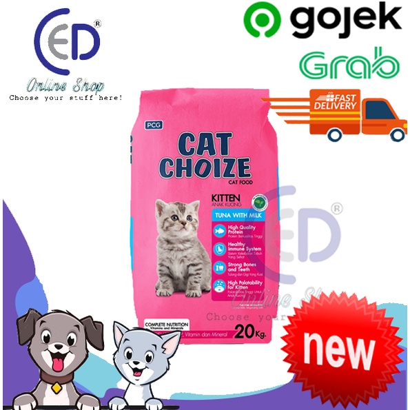 MAKANAN KUCING CAT CHOIZE 20KG ALL VARIAN DISKON