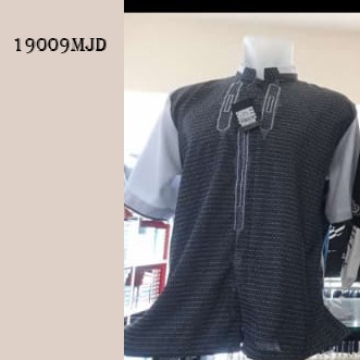 BAJU MUSLIM KOKO PENDEK MOTIF SIMPEL MAJIDAH
