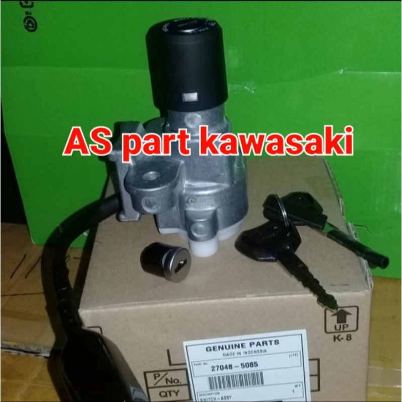 kunci kontak set kawasaki w175 w 175 original