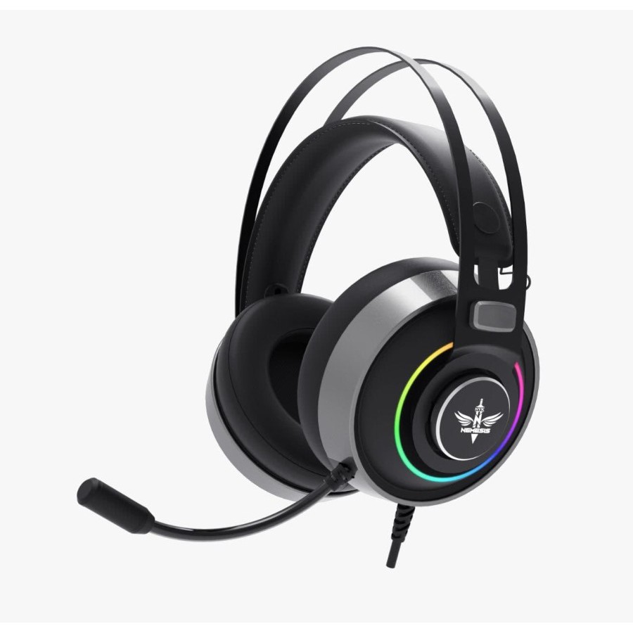 NYK HS-E12 Akkadia RGB 7.1 Surround Sound Gaming Headset