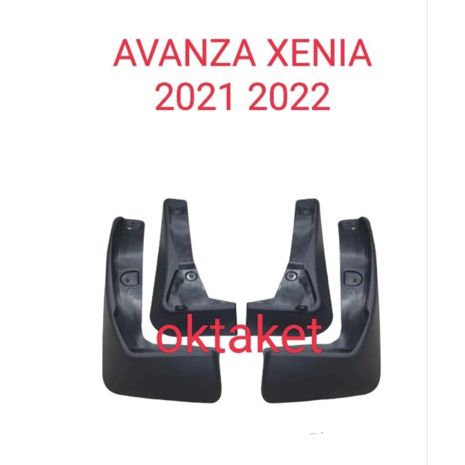 mudguard karpet lumpur All new Avanza Xenia Veloz 2021 2022 Karet