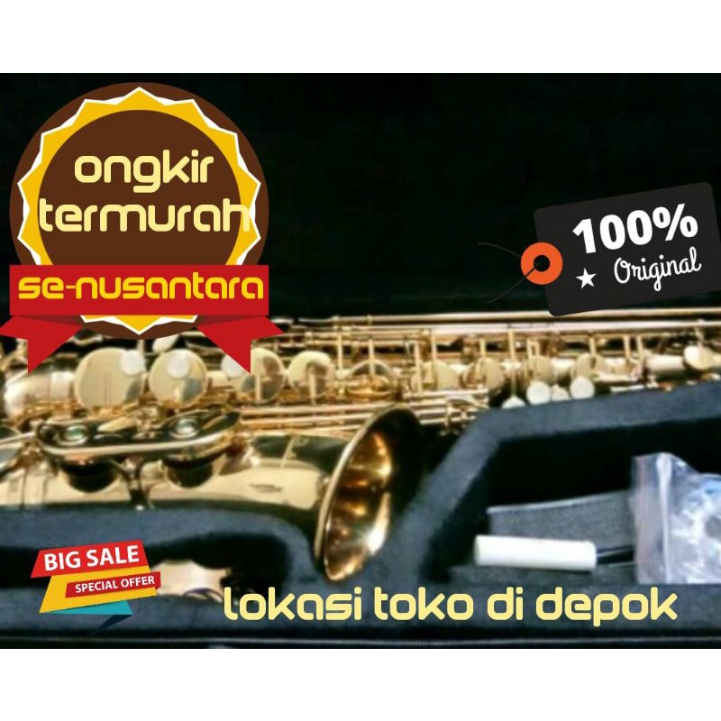 Saxophone Alto Paladin Gold Original (GARANSI TERBAIK)