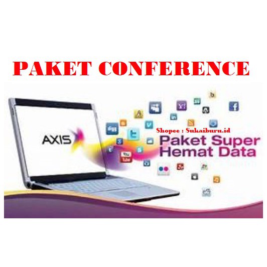 PAKET AXIS CONFERENCE & EDUKASI 2GB, 5GB & 15GB