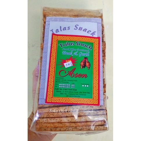 

Snack Talas Susun Asen 500gram/ Talas Khas Pontianak
