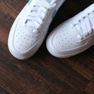 Nike Original Air Force 1 White Blanc Canard Delave