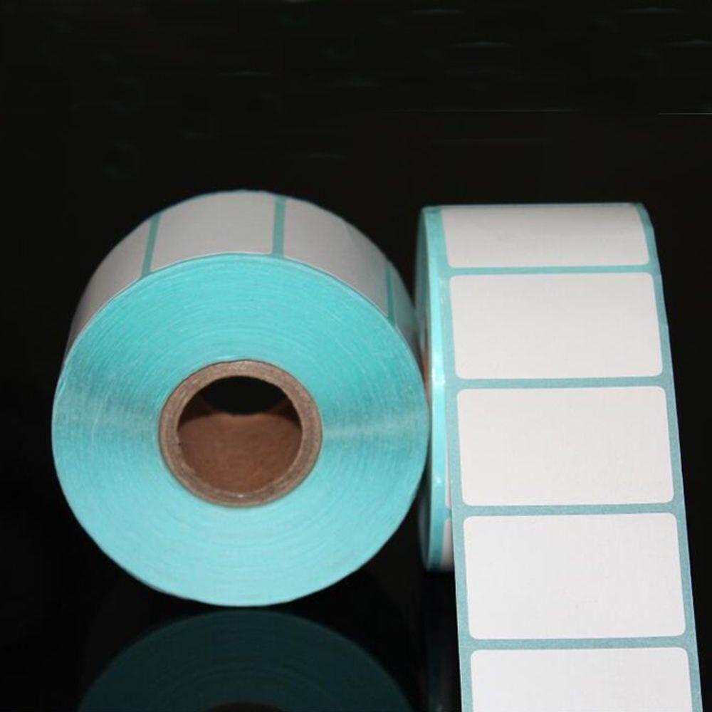 Top 700pcs/Roll Thermal Sticker Hot Sale Cetak Perlengkapan Tag Kosong Paket Label