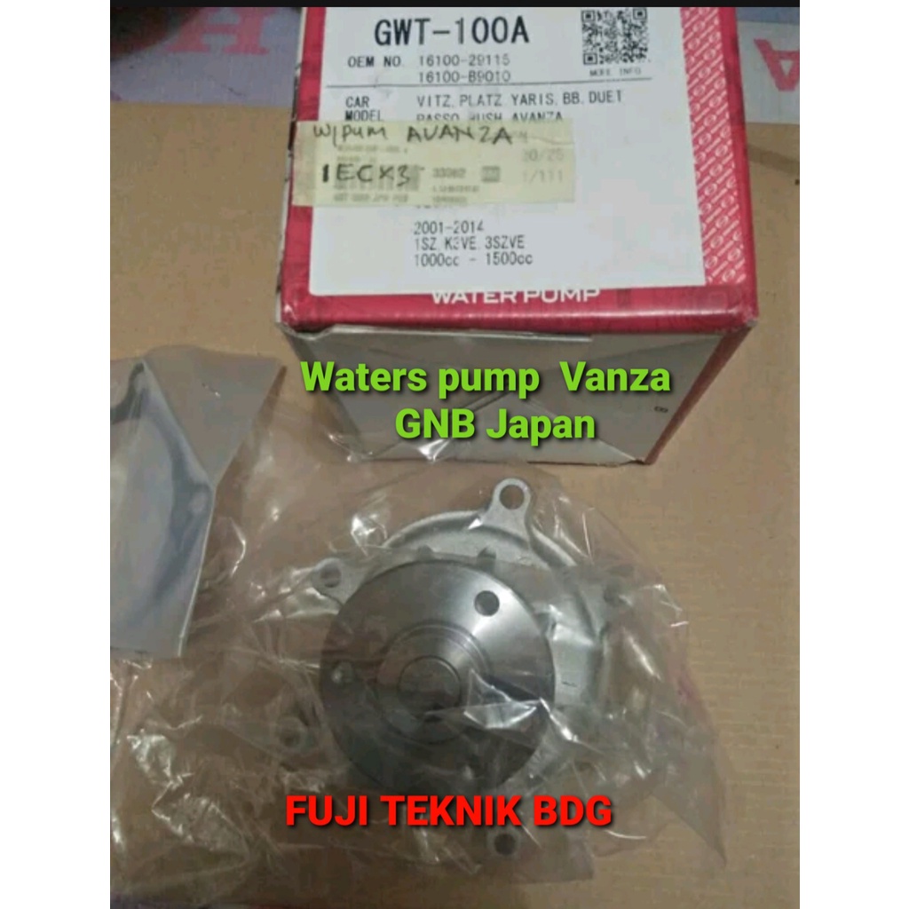 Water Pump Avanza  GNB Jpn