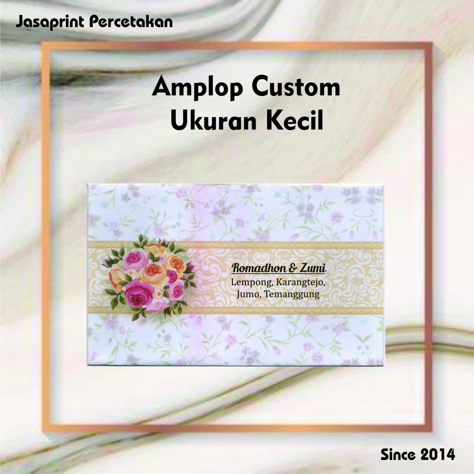 

Amplop cetak nama ukuran kecil/AMPLOP FALAH SERI A