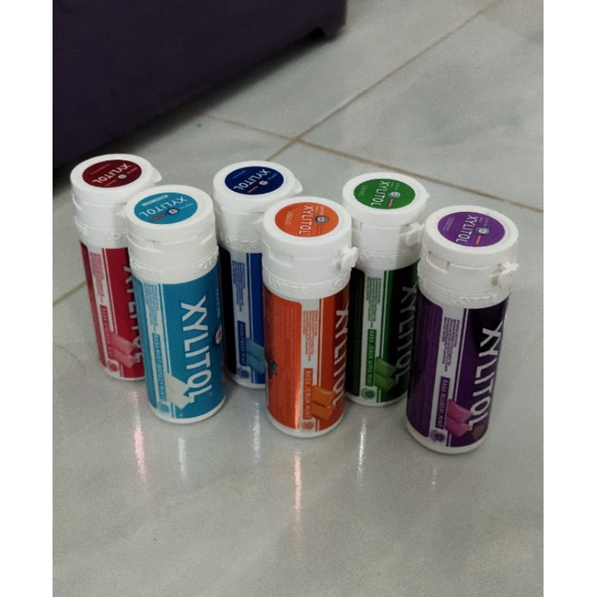 Jual Xylitol Tabung Mini Permen Karet Bebas Gula Sugar Free Indonesia