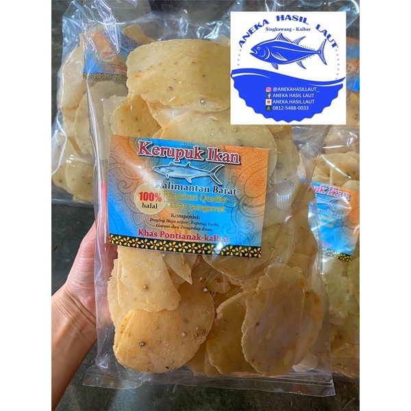 

kerupuk ikan kalimantan barat 650gr