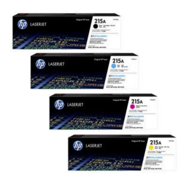 Toner Catridge HP 215A 215 A Black Cyan Magenta Yellow Original