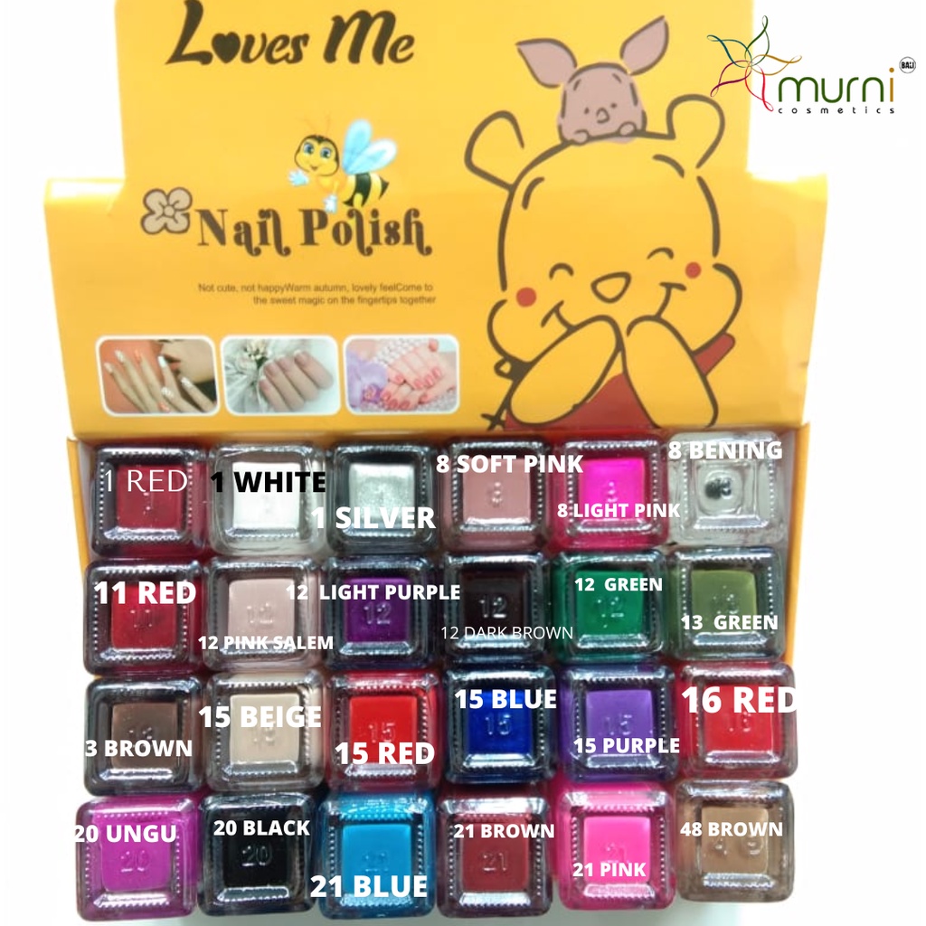 WINNIE THE POOH LOVE ME  NAIL POLISH