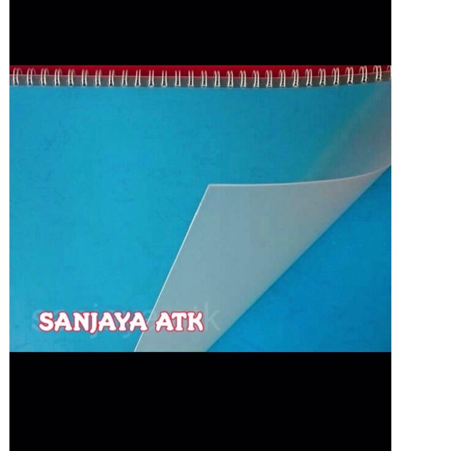 

Limited - Mika Cover jilid PP Pasir doff Transparan tebal 0.70 mm F4 isi 10 lembar 팝