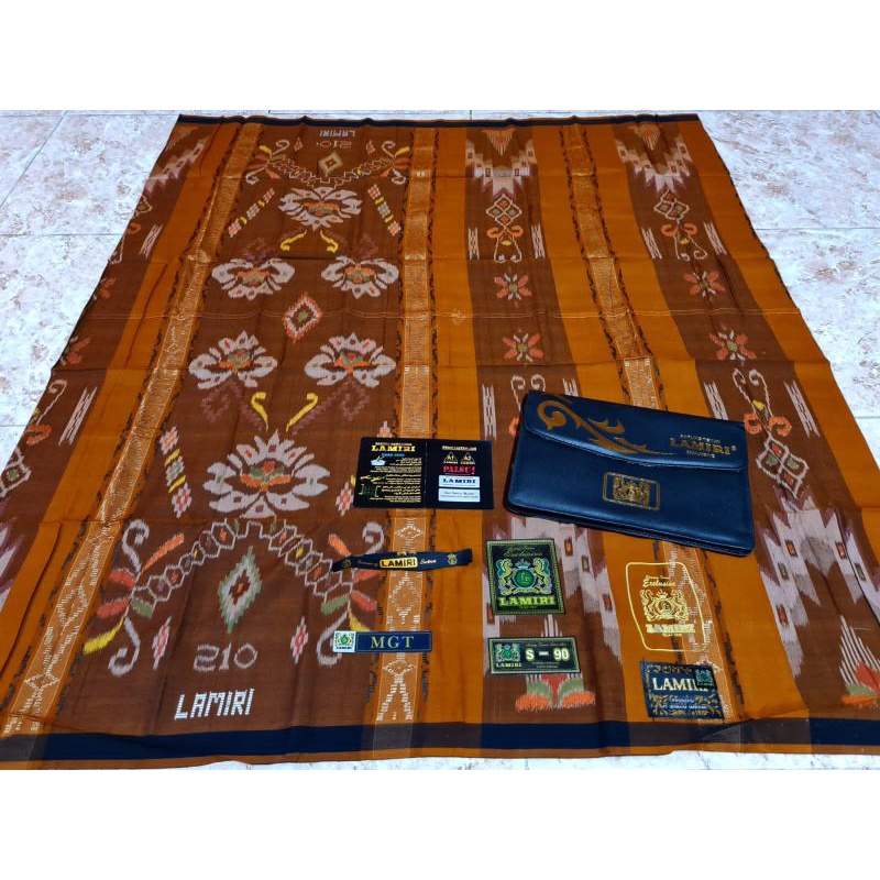 SARUNG LAMIRI SONGKET SUTRA  MOTIF TERBARU