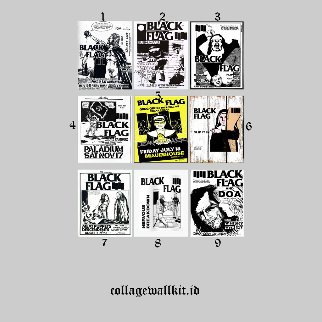Jual POSTER BLACK FLAG Shopee Indonesia