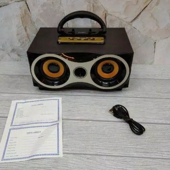 COD speaker portable bluetooth Fleco F-6 BT/FM Radio/memory/USB super bass